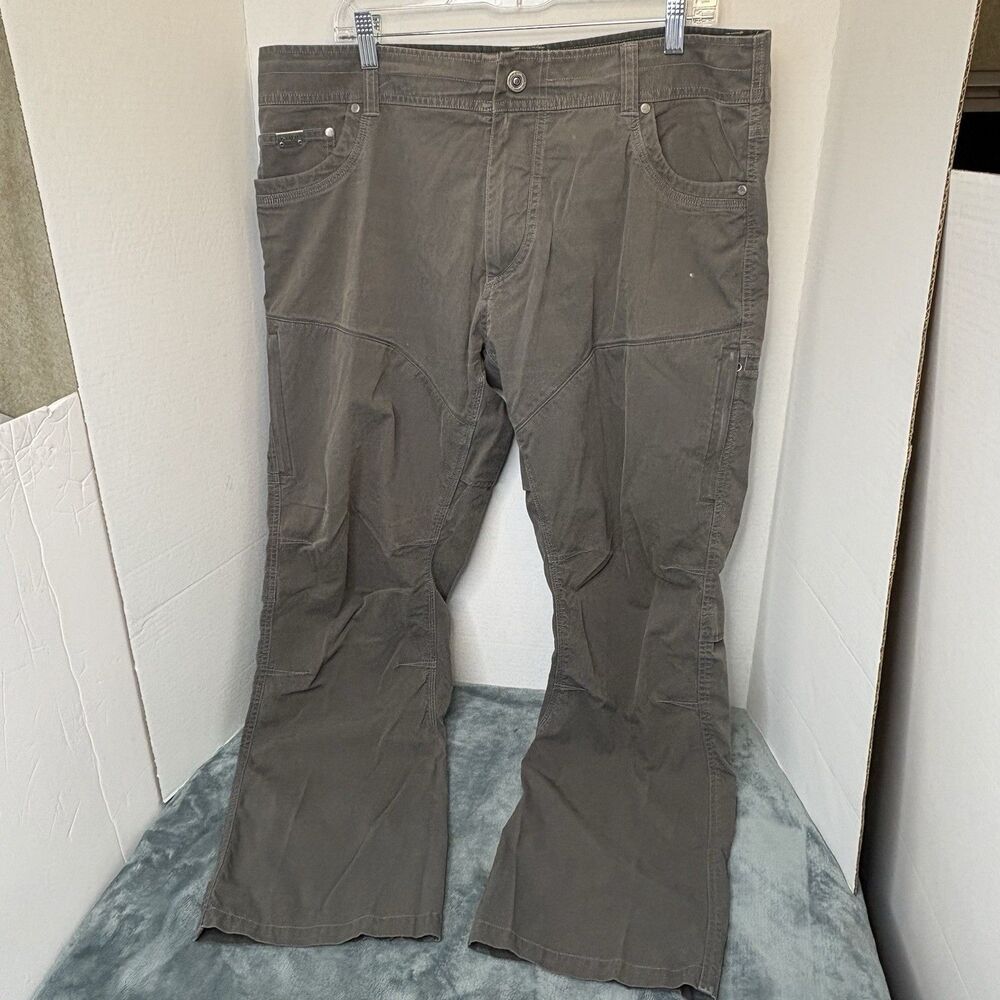 Kuhl Pants Mens 38x30 Gray Hiking Climbing Outdoor Work Stretch Pants Gorpcore